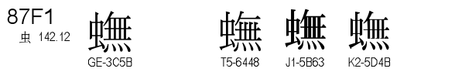 U+87F1